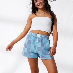 33 Coastal Size Medium Blue Mix Boxers